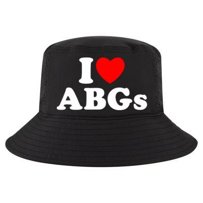 I Love Abgs I Heart Abgs Funny Asian Baby Lover Cool Comfort Performance Bucket Hat