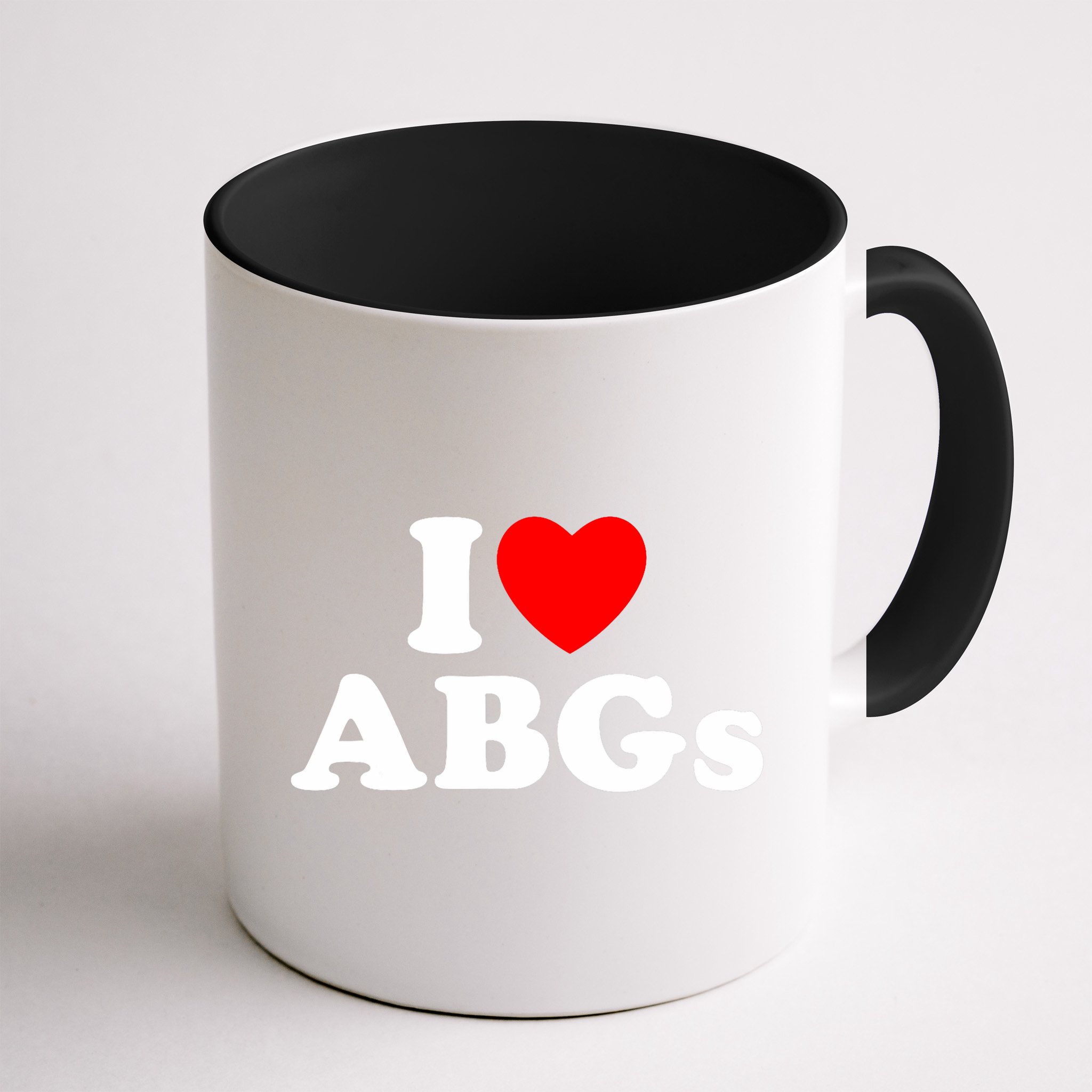 I Love Abgs I Heart Abgs Funny Asian Baby Lover Mug