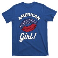 I Love America Lips Usa United States American Us Gift T-Shirt