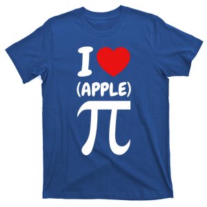 I Love Apple Pie Funny Pi Day Great Gift T-Shirt