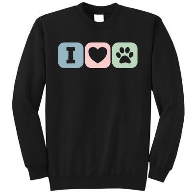 I Love Animals Dog Cat Rescue Owner Gift Sweatshirt