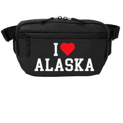 I Love Alaska Throwback Design Classic Crossbody Pack