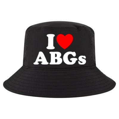 I Love Abgs I Heart Abgs Funny Asian Girl Lover Cool Comfort Performance Bucket Hat