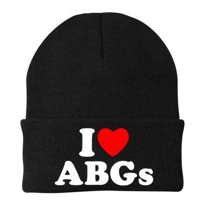 I Love Abgs I Heart Abgs Funny Asian Girl Lover Beanie