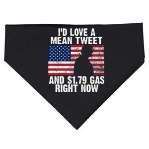 I'd Love A Mean Tweet And $1.79 Gas Right Now USA-Made Doggie Bandana