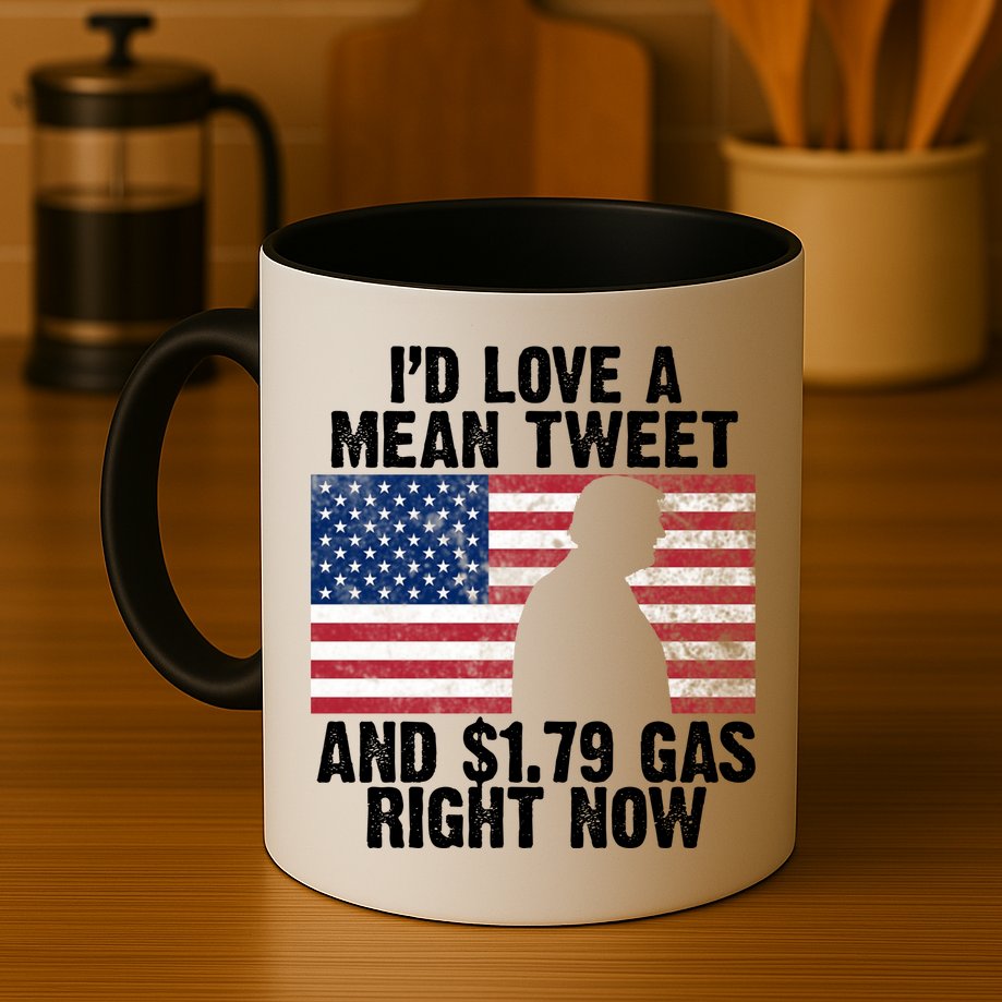 I'd Love A Mean Tweet And $1.79 Gas Right Now Mug