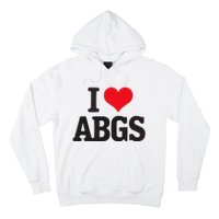 I Love Abgs Hoodie