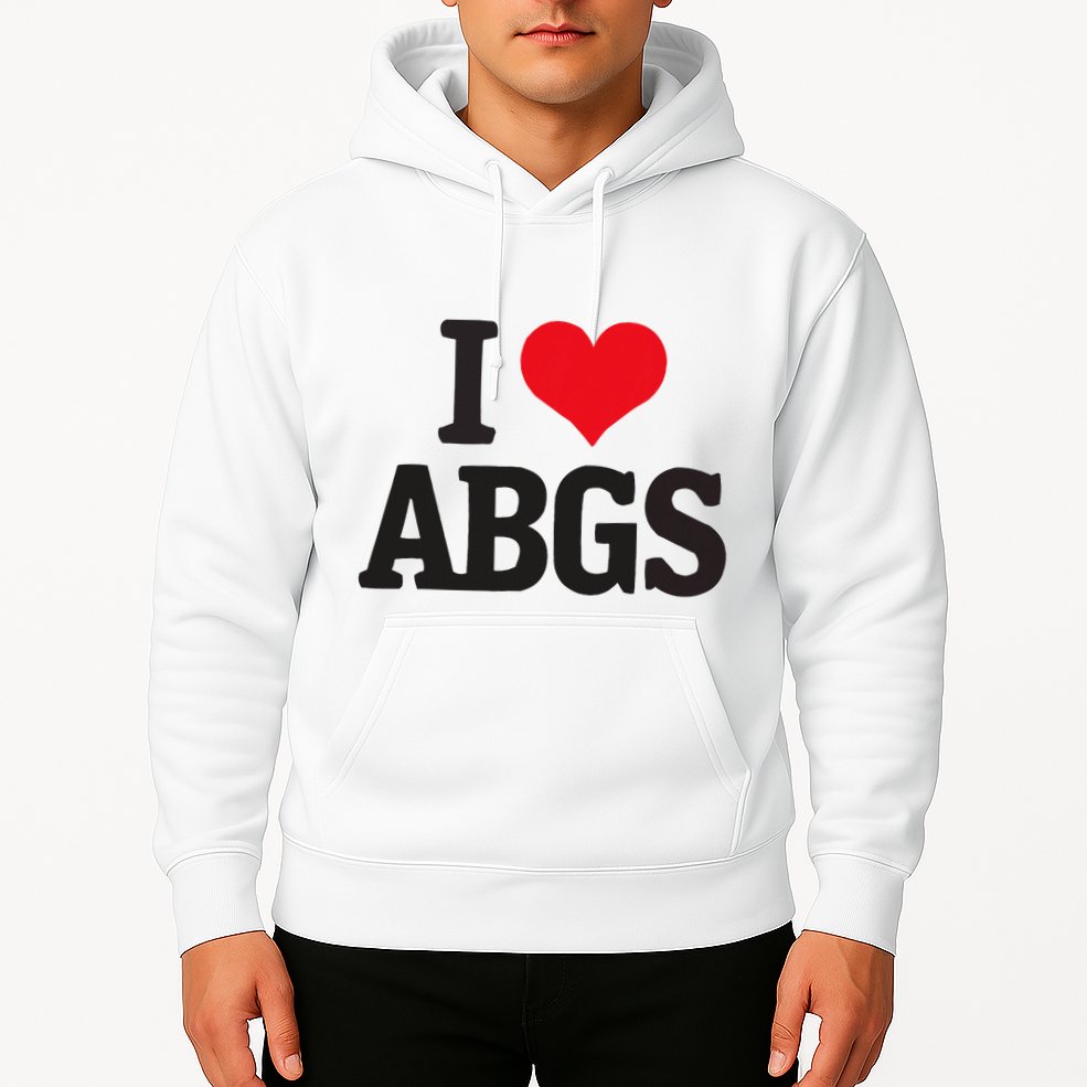 I Love Abgs Hoodie
