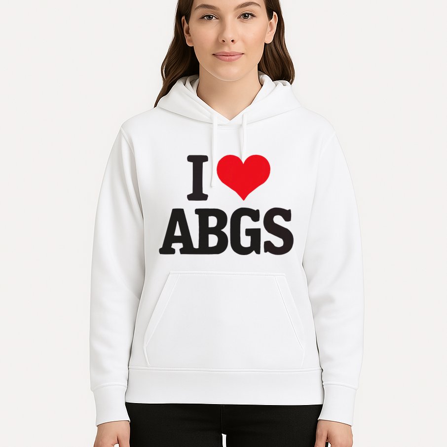 I Love Abgs Hoodie