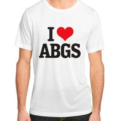 I Love Abgs Adult ChromaSoft Performance T-Shirt