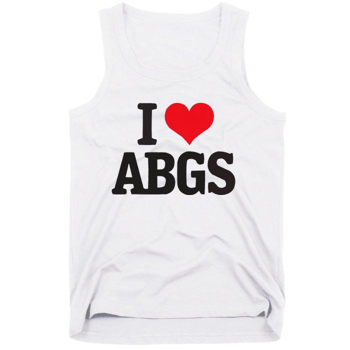 I Love Abgs Tank Top