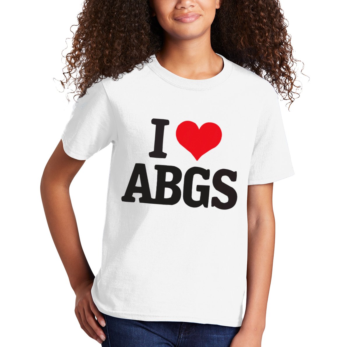 I Love Abgs Kids T-Shirt