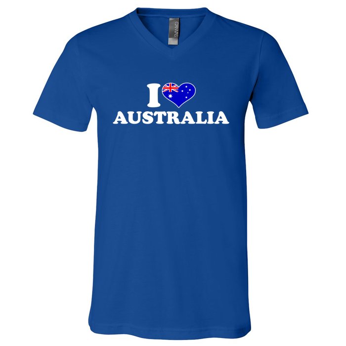 I Love Australia Gift V-Neck T-Shirt