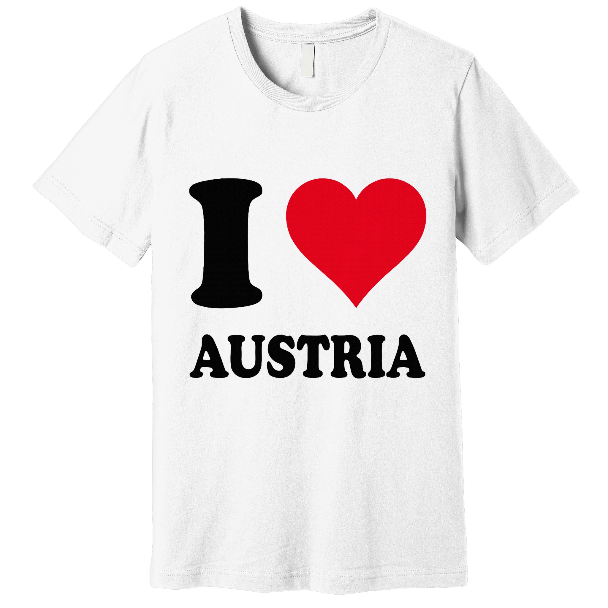 I Love Austria Premium T-Shirt
