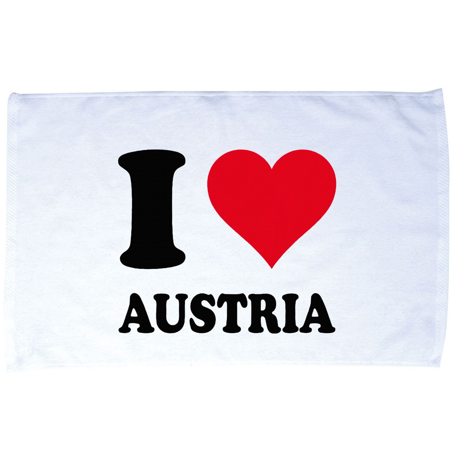 I Love Austria Microfiber Hand Towel