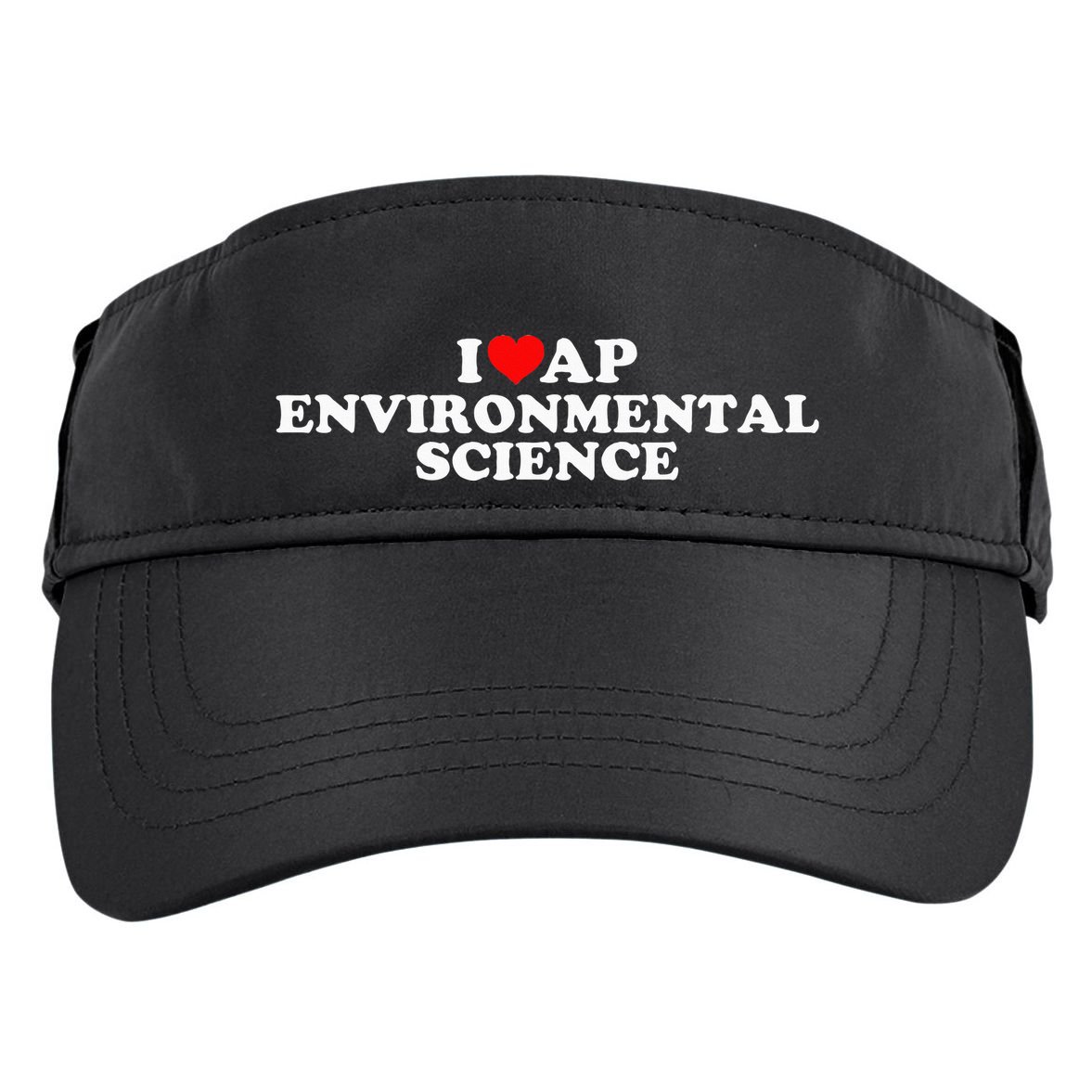I Love Ap Environmental Science Adult Drive Performance Visor