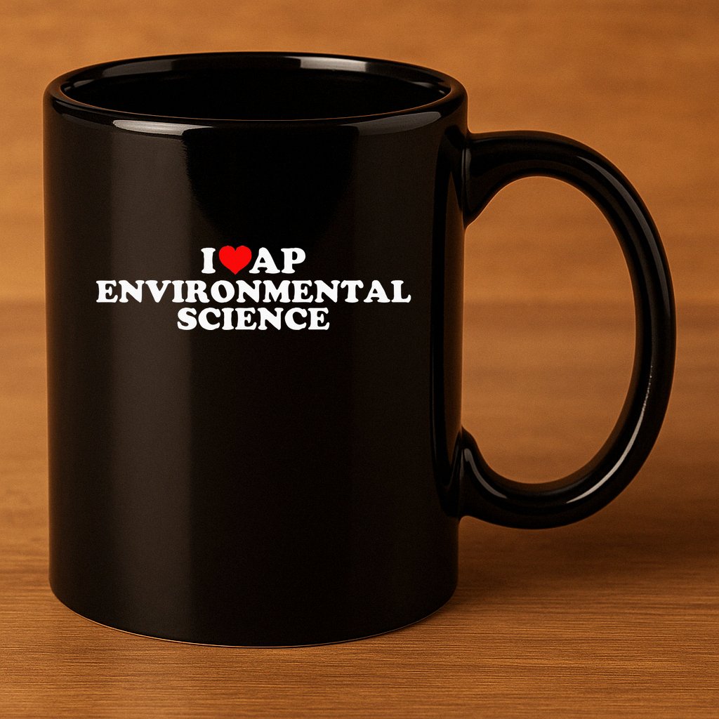 I Love Ap Environmental Science 11oz C Handle Ceramic Mug