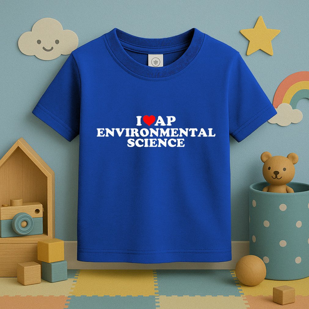 I Love Ap Environmental Science Toddler T-Shirt
