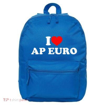 I Love Ap Euro 16 in Basic Backpack