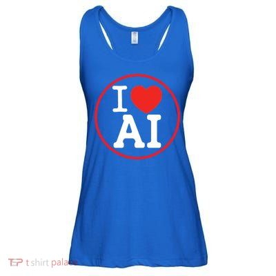 I Love Ai Artificial Intelligence Is Amazing! Cool Gift Ladies Essential Flowy Tank