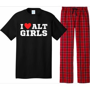 I Love Alt Girl Alternative Girl Pajama Set