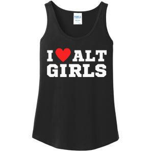 I Love Alt Girl Alternative Girl Ladies Essential Tank