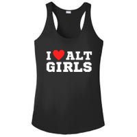 I Love Alt Girl Alternative Girl Ladies PosiCharge Competitor Racerback Tank