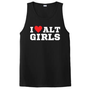 I Love Alt Girl Alternative Girl PosiCharge Competitor Tank