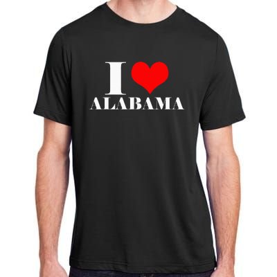 I Love Alabama Usa Adult ChromaSoft Performance T-Shirt