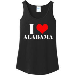 I Love Alabama Usa Ladies Essential Tank