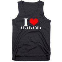 I Love Alabama Usa Tank Top