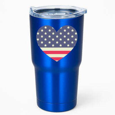 I Love America I Love Usa Heart Cute Gift Tumbler