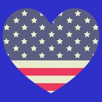 I Love America I Love Usa Heart Cute Gift Poster