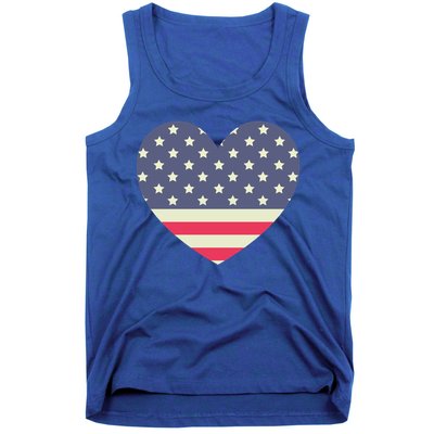 I Love America I Love Usa Heart Cute Gift Tank Top