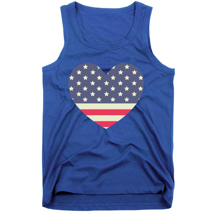 I Love America I Love Usa Heart Cute Gift Tank Top