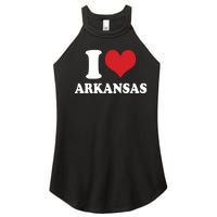 I Love Arkansas Ar American Usa Women's Perfect Tri Rocker Tank