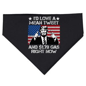 I'd Love A Mean Tweet And 1.79 Gas Right Now USA-Made Doggie Bandana