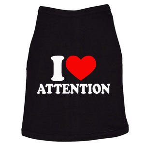 I Love Attention I Heart Attention Baby Doggie Tank