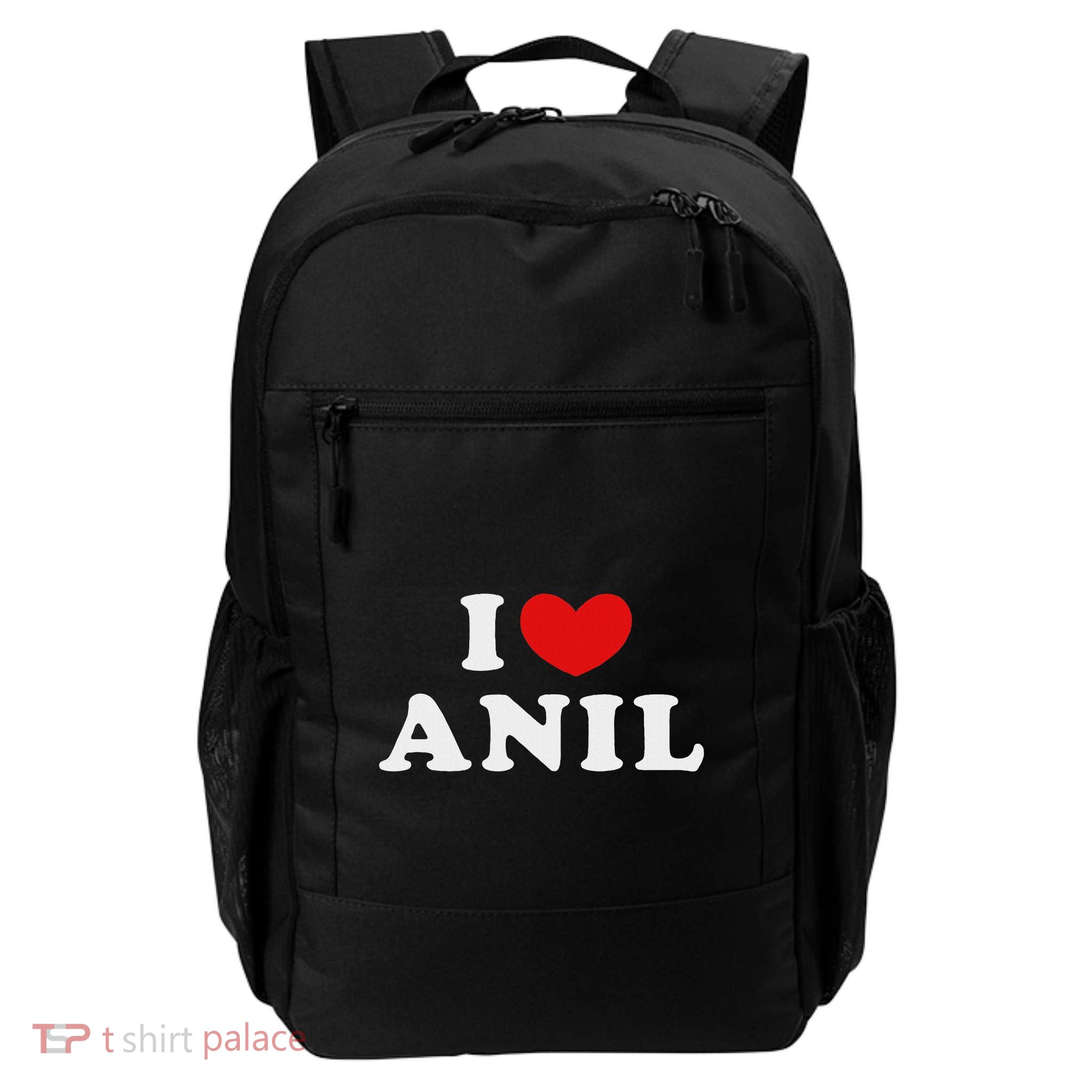 I Love Anil I Heart Anil Daily Commute Backpack