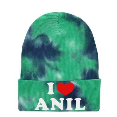 I Love Anil I Heart Anil Tie Dye 12in Knit Beanie