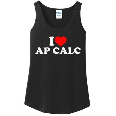 I Love Ap Calc Ladies Essential Tank