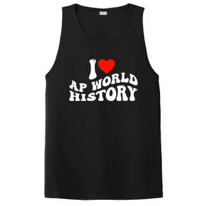 I Love AP World History PosiCharge Competitor Tank