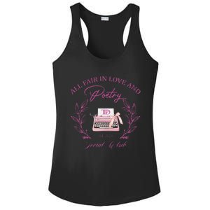 In Love And Poetry Social Club Ladies PosiCharge Competitor Racerback Tank