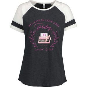 In Love And Poetry Social Club Enza Ladies Jersey Colorblock Tee