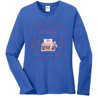 In Love And Poetry Social Club Ladies Long Sleeve Shirt