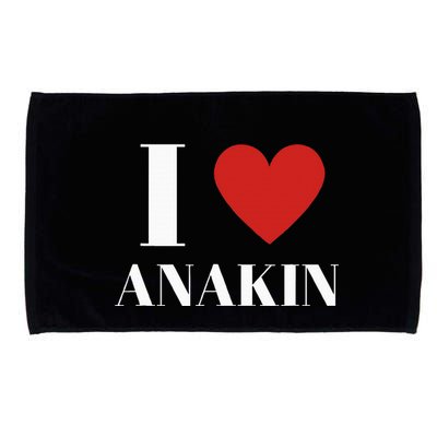 I Love Anakin Heart Family Lover Microfiber Hand Towel