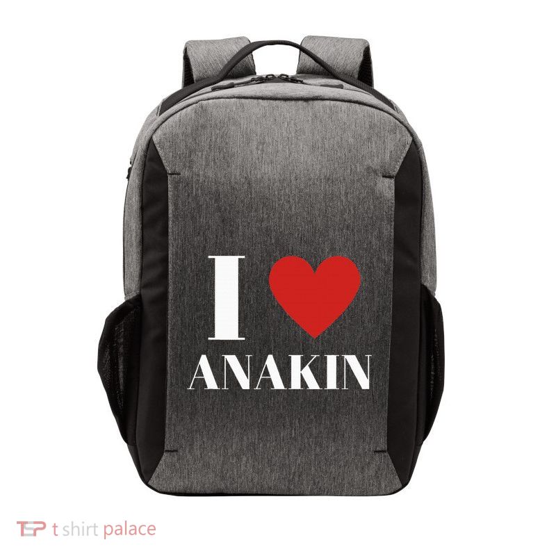 I Love Anakin Heart Family Lover Vector Backpack