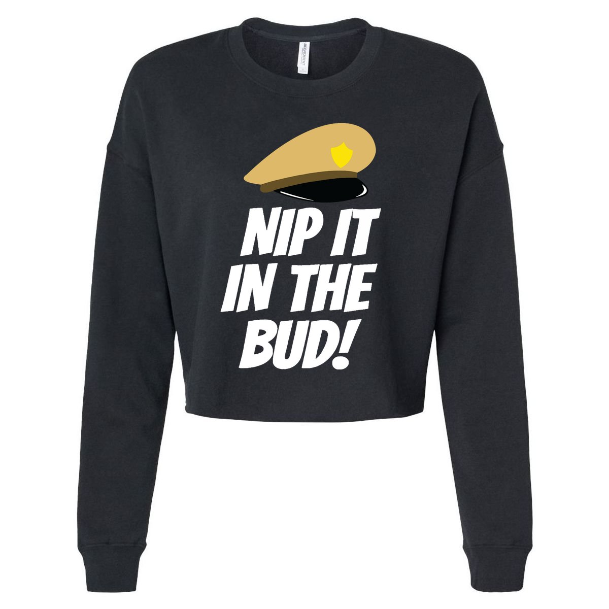 I Love Andy Name Griffith Show Classic Tv Cropped Pullover Crew