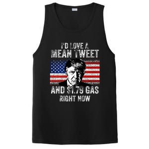 ID Love A Mean Tweet And $1.79 Gas Right Now American Flag PosiCharge Competitor Tank