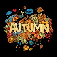 I Love Autumn Cute Gift Zip Tote Bag